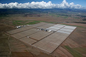 Solarthermische Anlage in Andalusien/Spanien